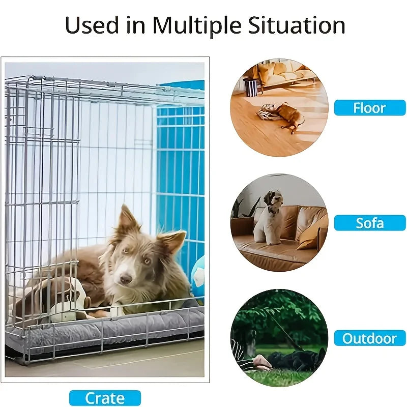 Extra Large Thickened Plush Dog Sofa Bed & Crate Mat