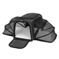 Portable Foldable Pet Carrier Bag with Safety Zippers