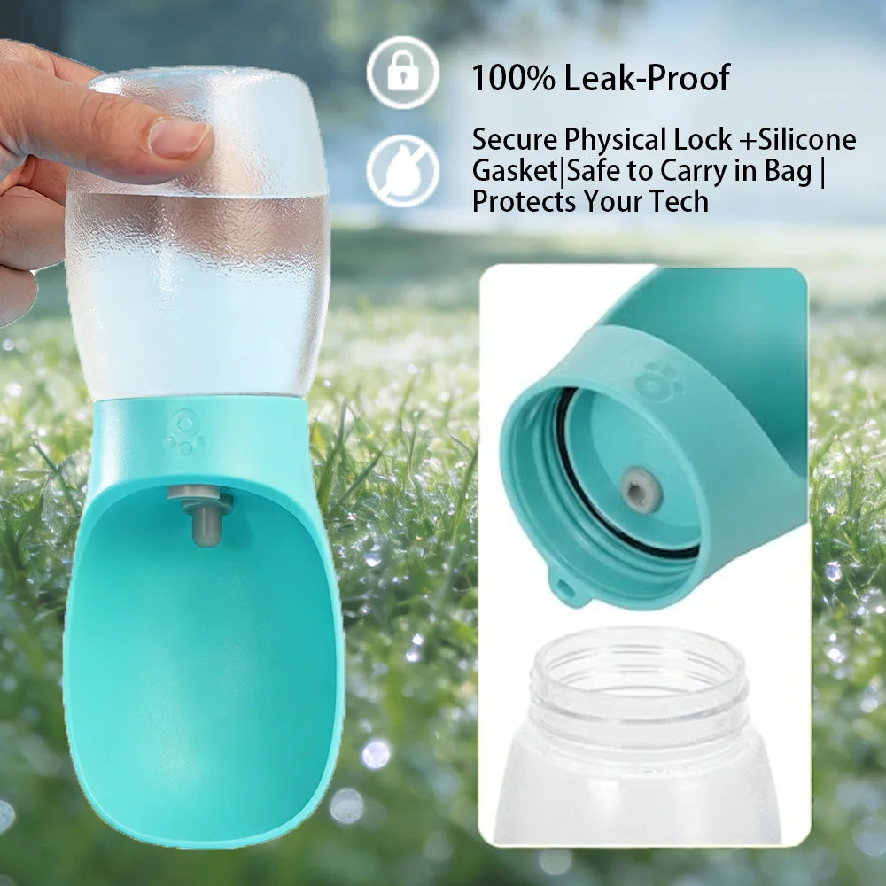 Portable Pet Water Bottle | Leak-Proof Travel Drinking Bottle for Dogs & Cats