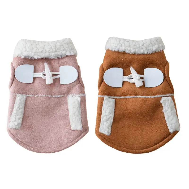 Pet Fleece Vest | Warm Sherpa Waistcoat for Small Dogs