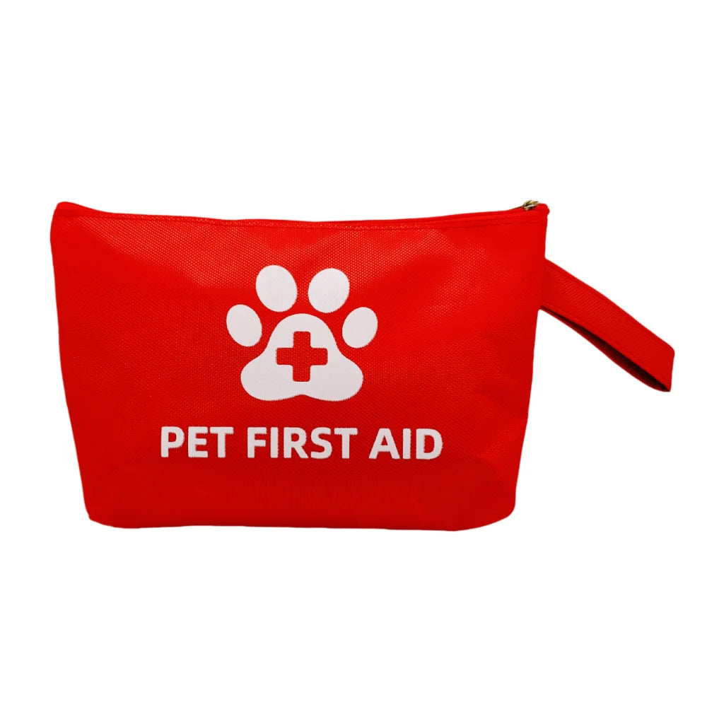 58-Piece Pet First Aid Kit | Waterproof Travel Pouch for Dogs & Cats