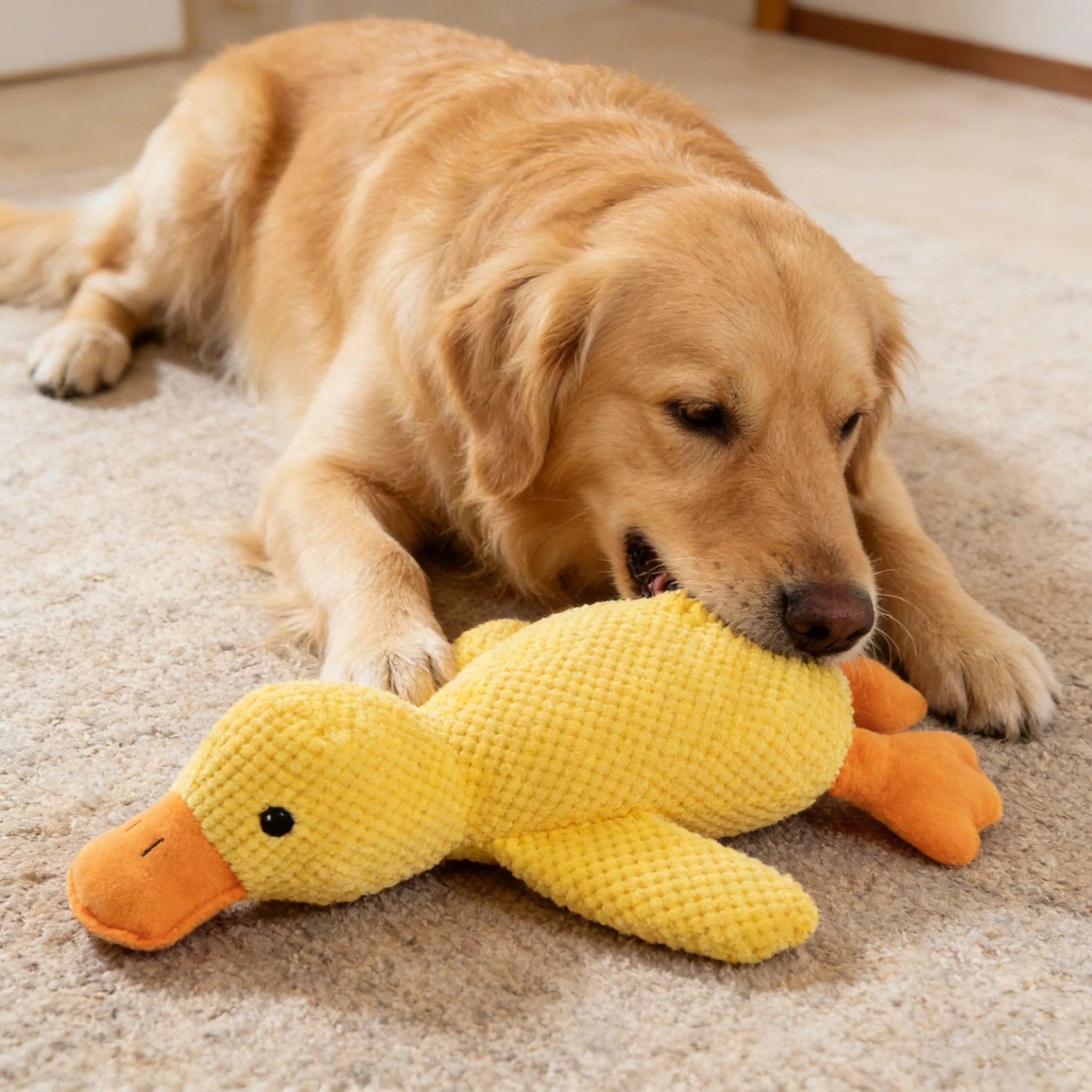 Dog Toys Durable For Biting And Teething Make Sounds To Relieve Boredom Plush Sleeping Small Medium-Sized Pet