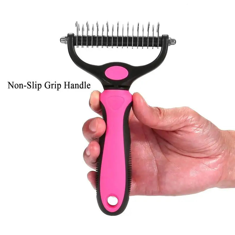 Pet  Grooming Double Sided Brush