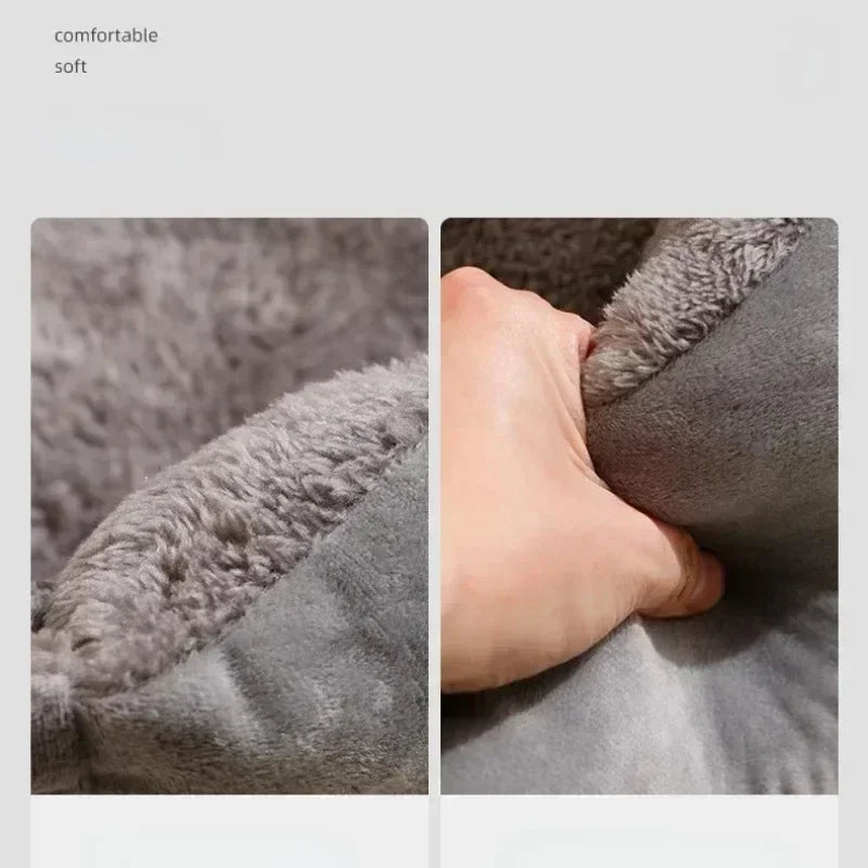 Soft Plush Pet Bed Mat & Kitten Cushion