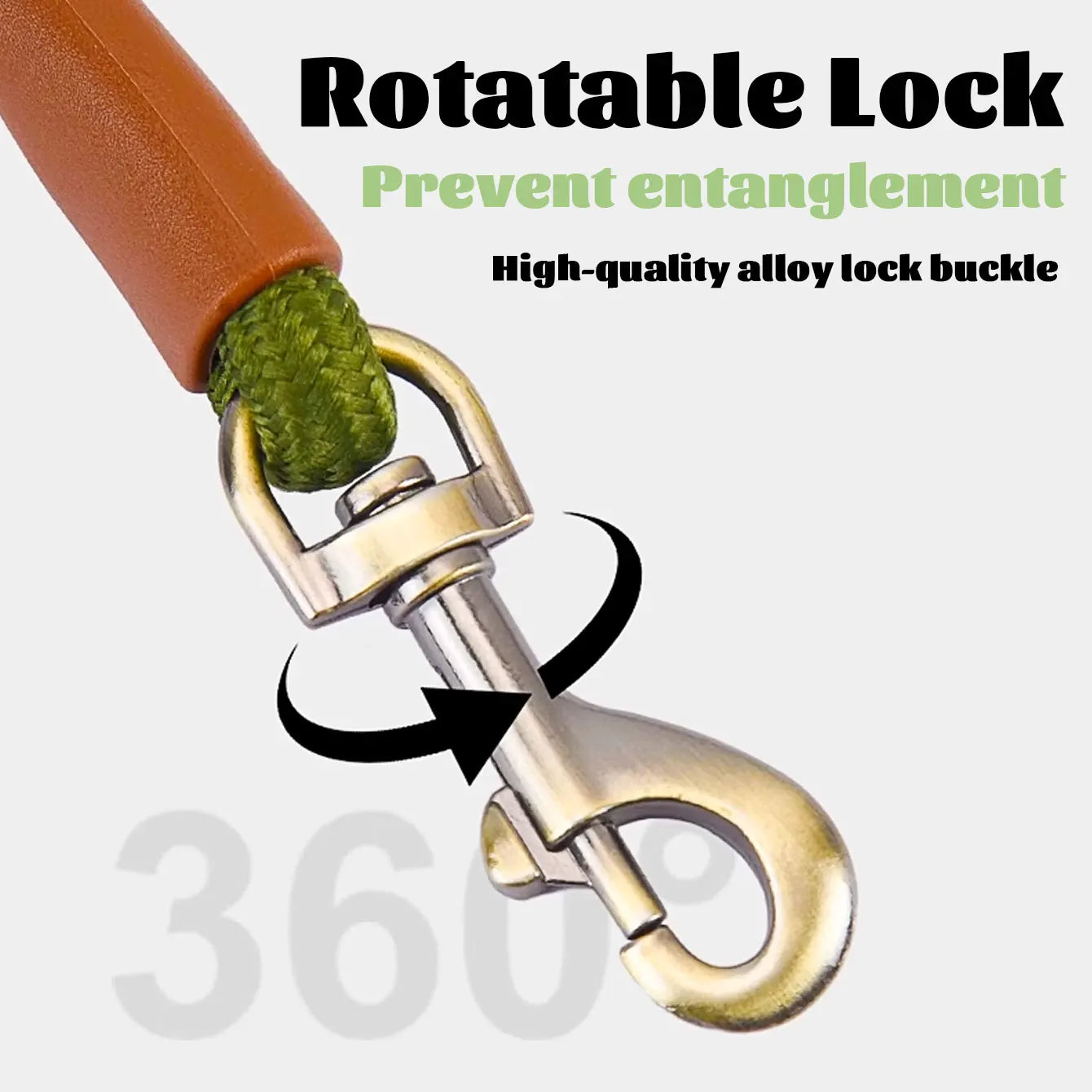 DL001-1pc Pet Leash For Dog For Outdoor,Soft Handle Design, High Density Nylon Rope.