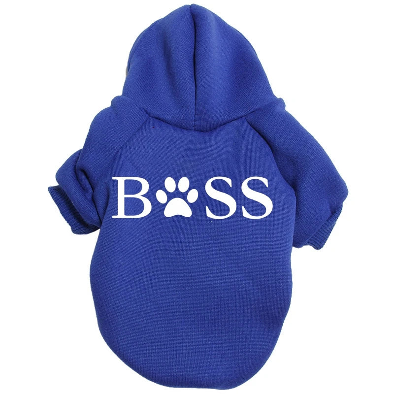 Pet Sport Hoodie | Warm Autumn & Winter Coat for Dogs & Cats
