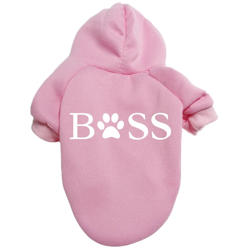 Pet Sport Hoodie | Warm Autumn & Winter Coat for Dogs & Cats