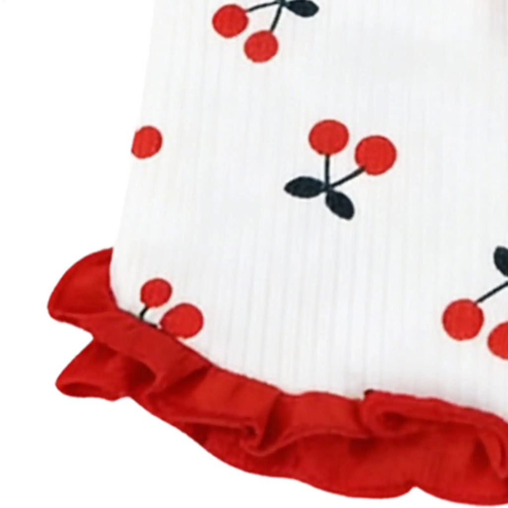 Cherry Print Breathable Pet Vest for Dogs & Cats