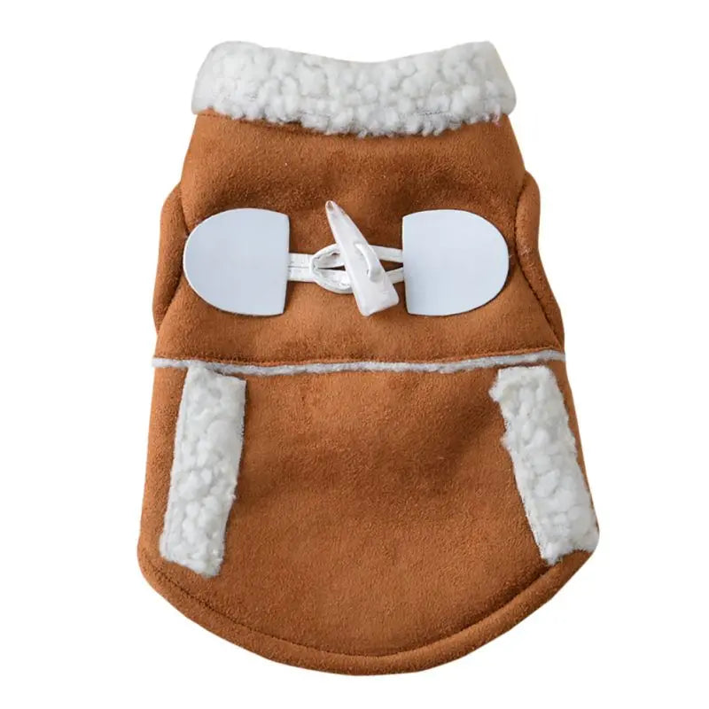 Pet Fleece Vest | Warm Sherpa Waistcoat for Small Dogs