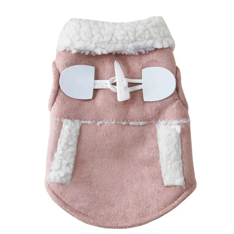 Pet Fleece Vest | Warm Sherpa Waistcoat for Small Dogs