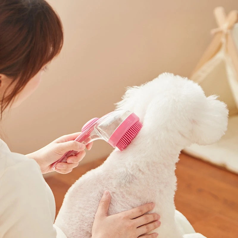 Pet Bathing Brush for Dog Cat Pet Grooming Bathing Massaging Multi-Function Dog Cleaning Grooming Supplies