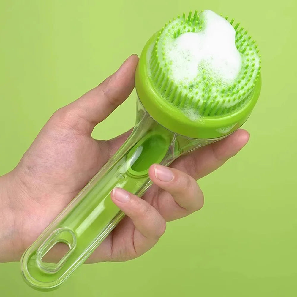 Pet Bath Brush for Small Dogs & Cats