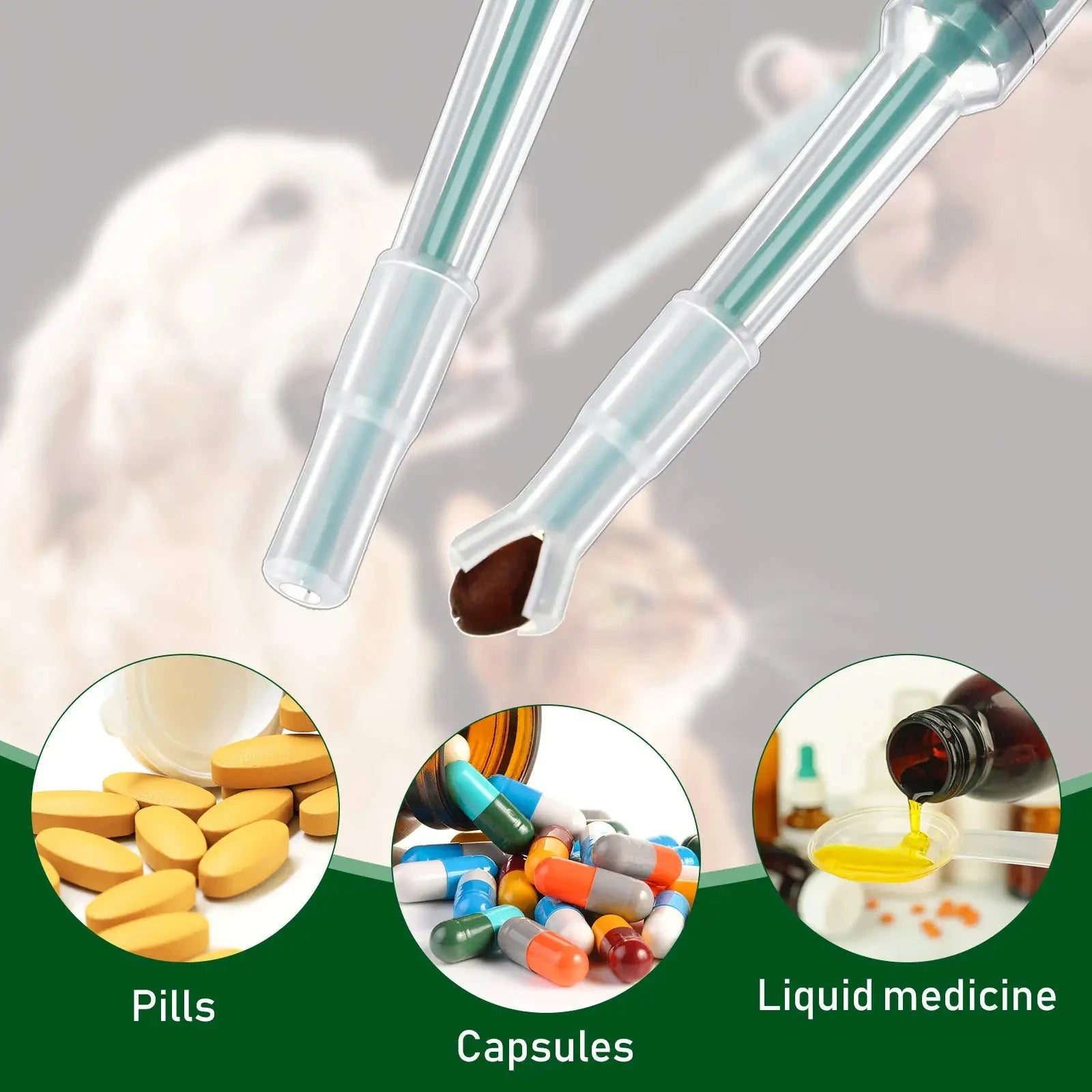 Pet Pill Dispenser | Easy Pill Feeder for Cats & Dogs