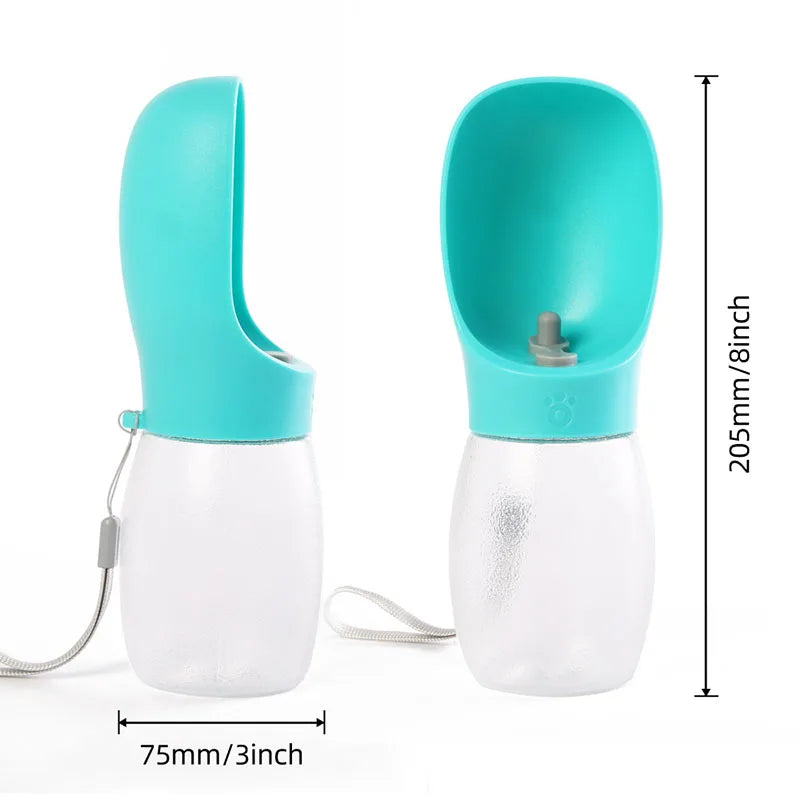 Portable Pet Water Bottle | Leak-Proof Travel Drinking Bottle for Dogs & Cats