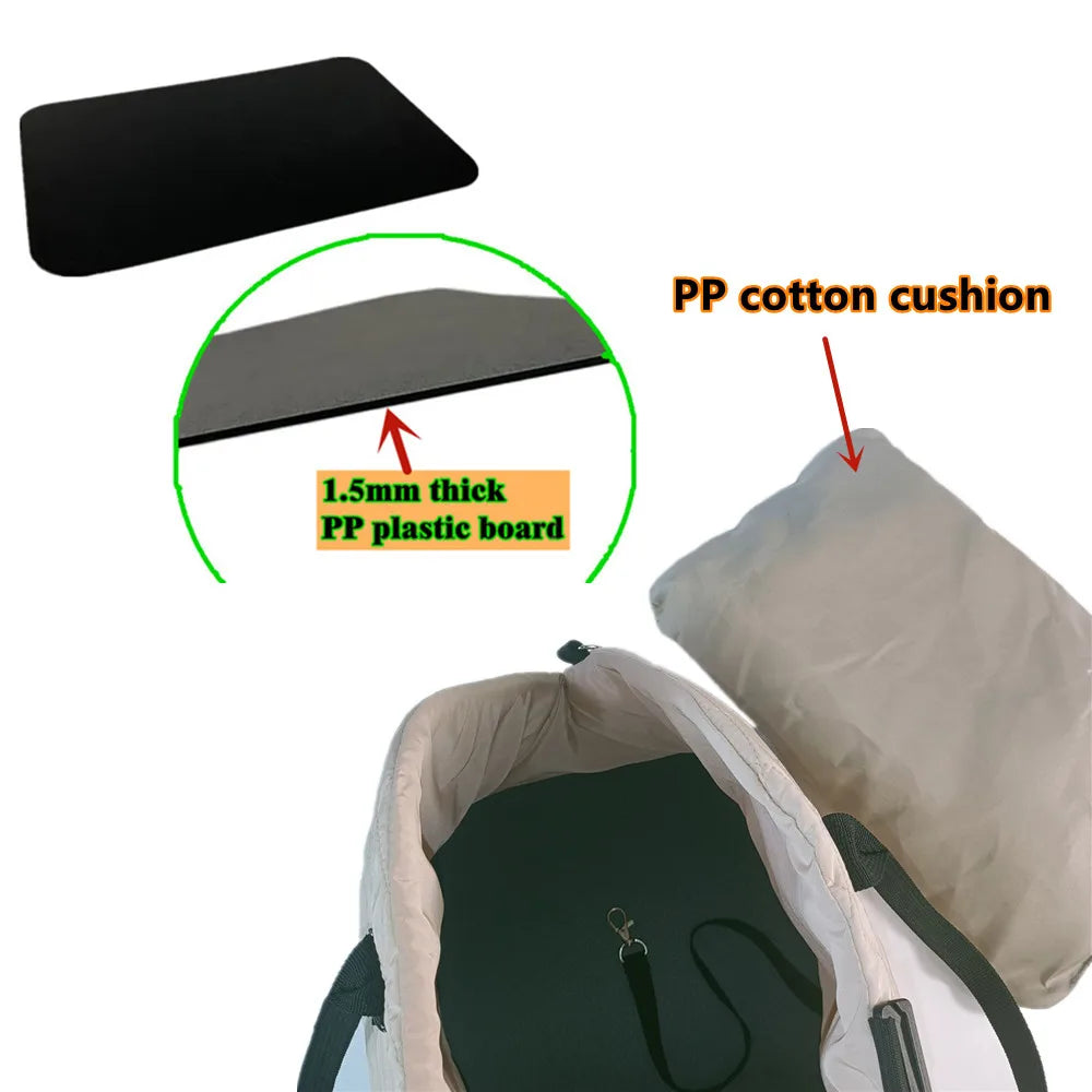 Pet Carrier Shoulder Handbag & Car Seat Protector