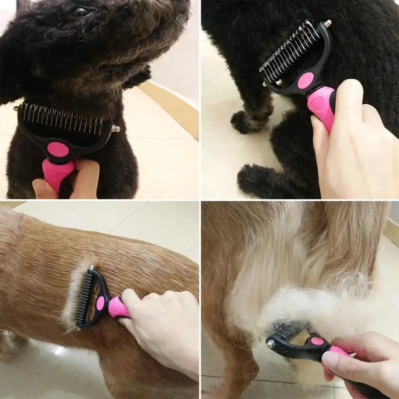 Pet  Grooming Double Sided Brush