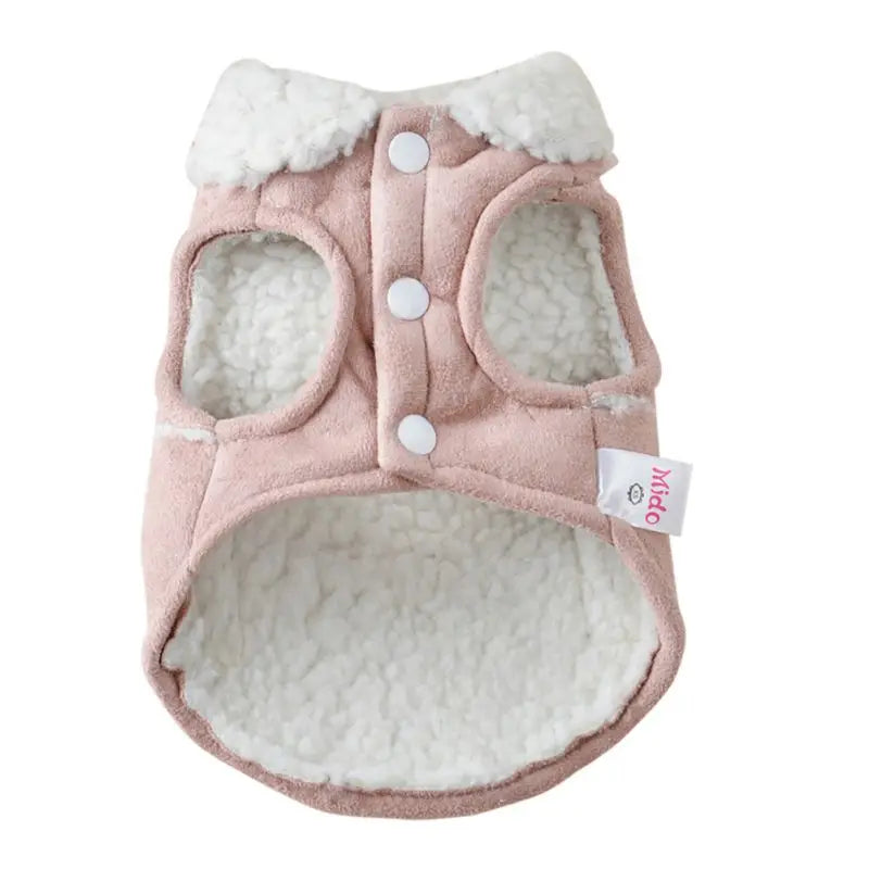 Pet Fleece Vest | Warm Sherpa Waistcoat for Small Dogs