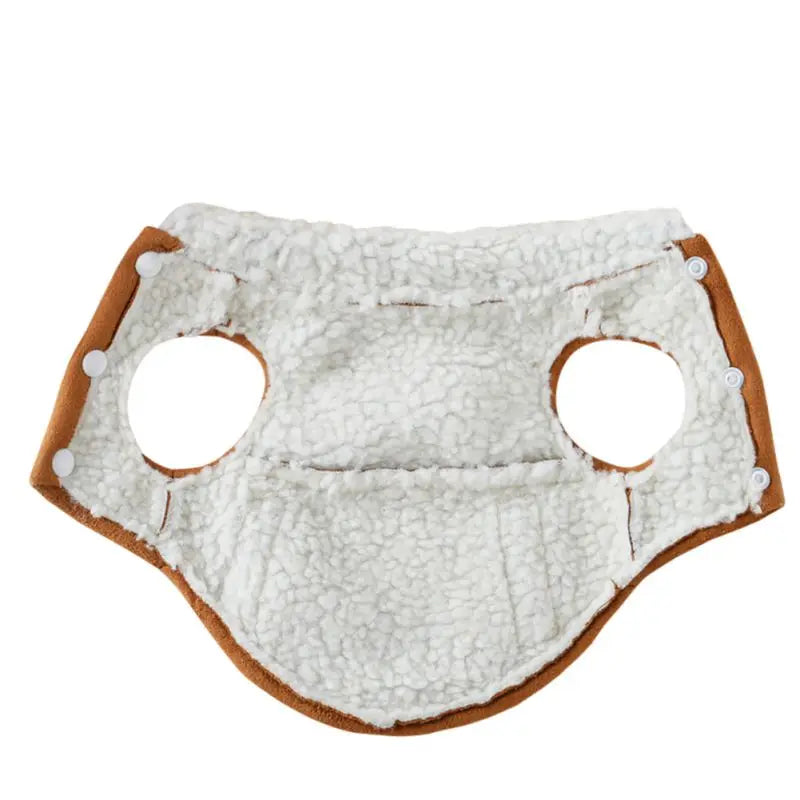 Pet Fleece Vest | Warm Sherpa Waistcoat for Small Dogs