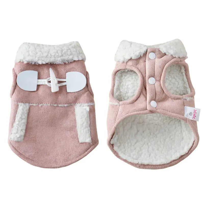 Pet Fleece Vest | Warm Sherpa Waistcoat for Small Dogs