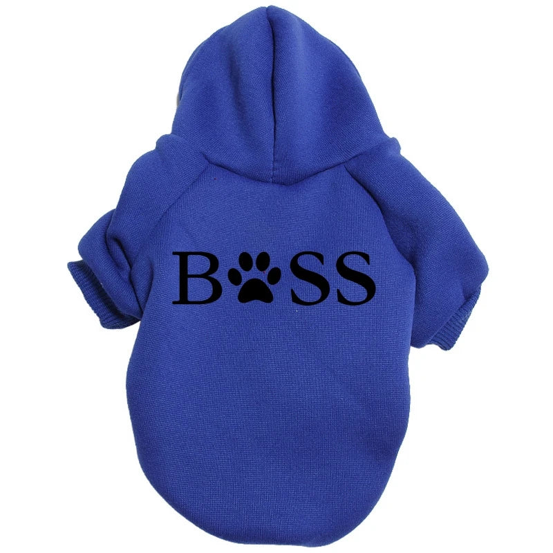 Pet Sport Hoodie | Warm Autumn & Winter Coat for Dogs & Cats