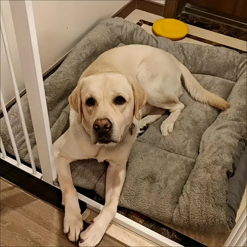Extra Large Thickened Plush Dog Sofa Bed & Crate Mat