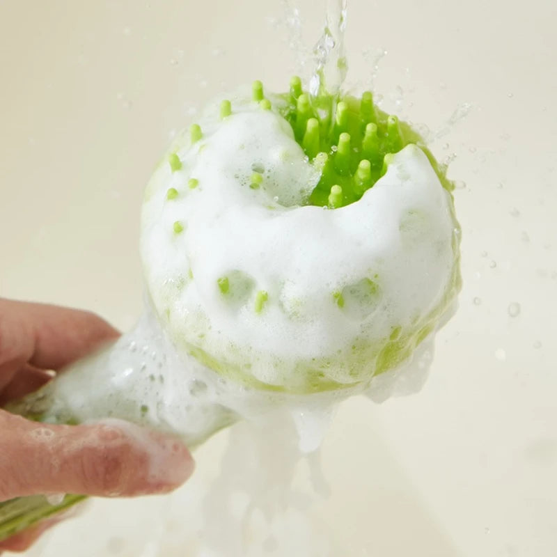 Pet Bathing Brush for Dog Cat Pet Grooming Bathing Massaging Multi-Function Dog Cleaning Grooming Supplies