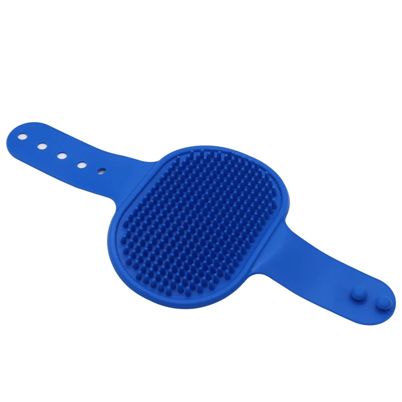 Soft Rubber Dog Brush Comb Cat Bath Brush Rubber Glove Hair Fur Grooming Massage Brush For Dog Cats Pet Bath Supplies