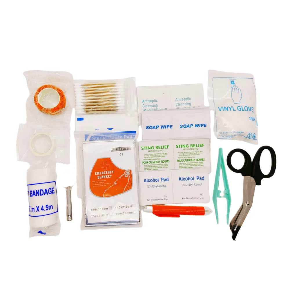 58-Piece Pet First Aid Kit | Waterproof Travel Pouch for Dogs & Cats