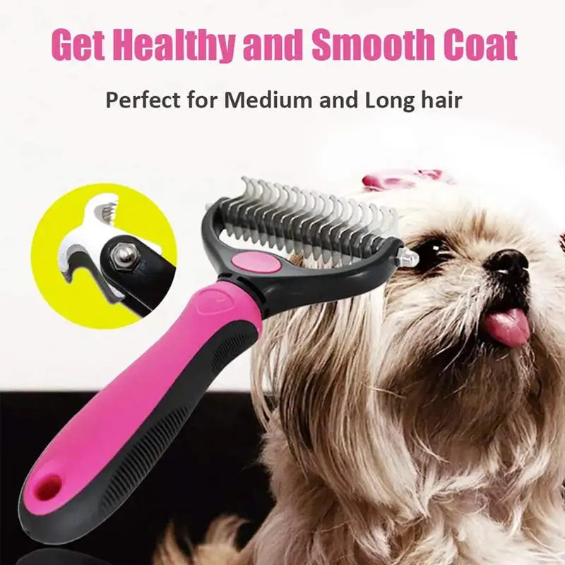 Pet  Grooming Double Sided Brush