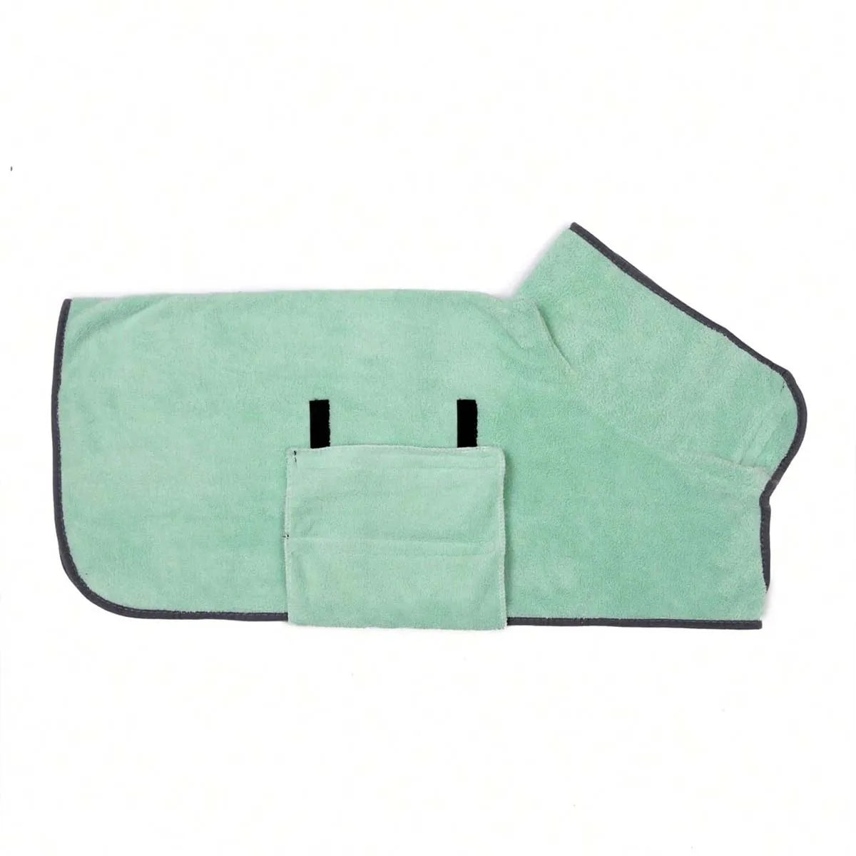 Quick Drying Pet Bathrobe Full Body Absorbent Towel Comfortable Fabric Adjustable Pets Towel Pet Bath Supplies for Cats and Dogs