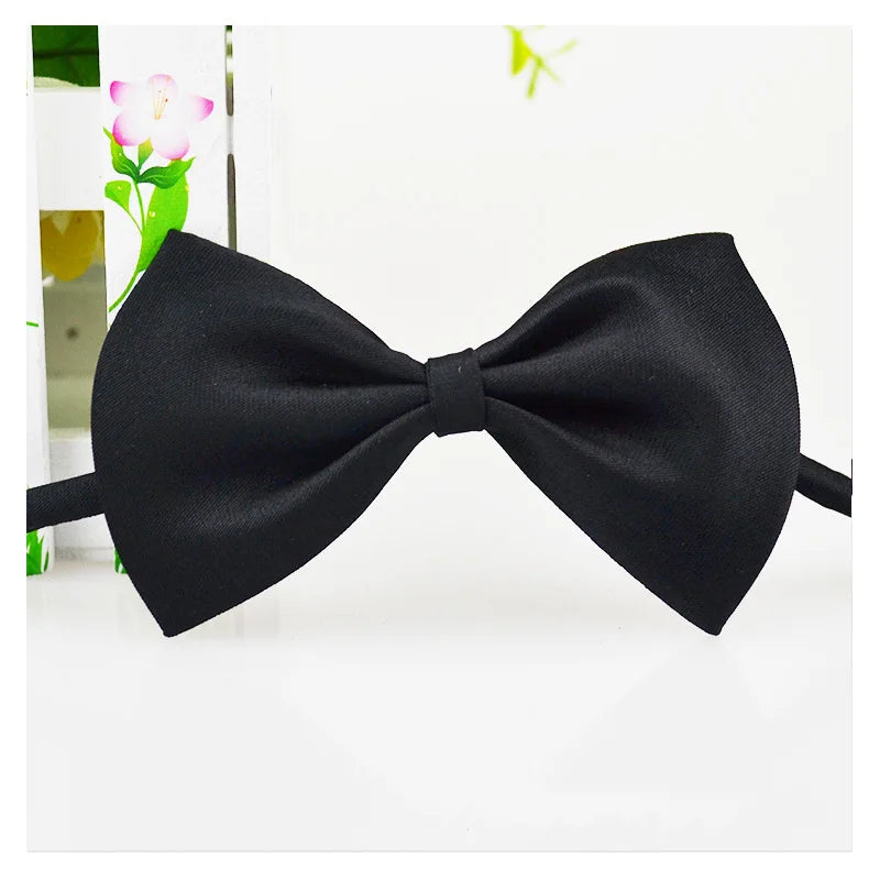 Pet Bow Tie | Adjustable Neck Strap for Cats & Dogs | 2-Pack