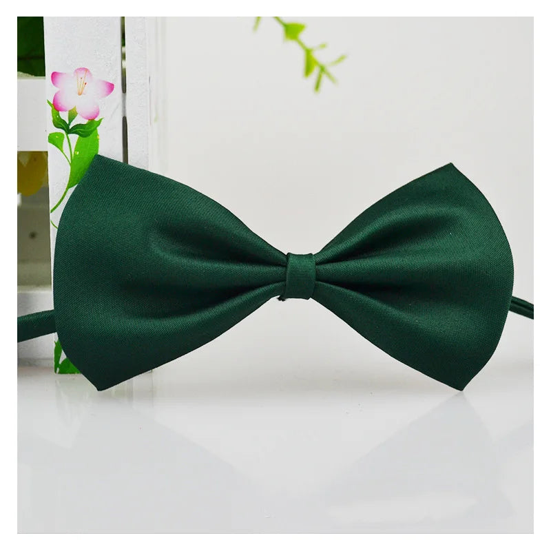 Pet Bow Tie | Adjustable Neck Strap for Cats & Dogs | 2-Pack