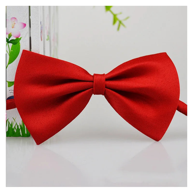 Pet Bow Tie | Adjustable Neck Strap for Cats & Dogs | 2-Pack